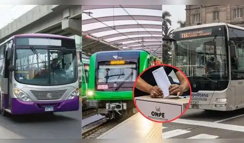 Horarios del Metropolitano, Línea 1 y corredores para votar este 7 de junio en elecciones 2026. elpopular.pe