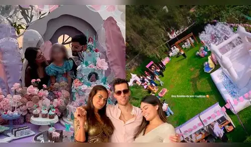 Hermana de Patricio Parodi dejó en shock con tremenda fiesta por el cumpleaños de su hija. elpopular.pe