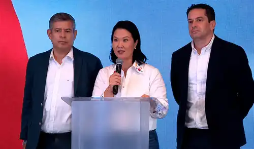 Keiko Fujimori cuestiona conteo rápido y pide esperar resultados oficiales. elpopular.pe