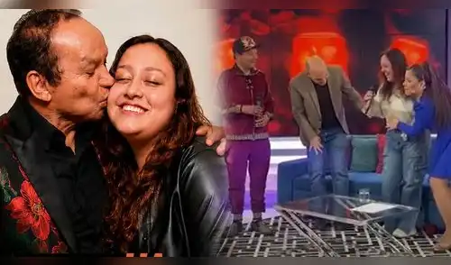 ¡EN SHOCK! Novia de Melcochita anuncia que tiene UN RETRASO y tendría al DOCEAVO hijo del cómico a sus 89 años elpopular.pe