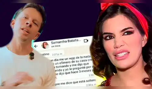 Mario Hart es expuesto por Samantha Batallanos elpopular.pe