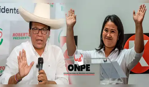 l 98.258% Keiko Fujimori amplía su ventaja sobre Roberto Sánchez. elpopular.pe
