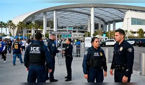 ICE estará presente en el estadio de Los Ángeles HOY por el Mundial 2026. elpopular.pe