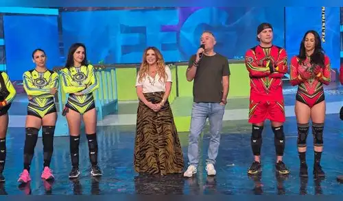 Johanna San Miguel lloró de emoción al regresar a 'Esto es Guerra' elpopular.pe