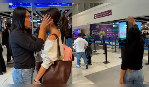 Tula Rodríguez ROMPE EN LLAMTO al despedir a de su hija Valentina en el aeropuerto: "Amar es soltar" elpopular.pe
