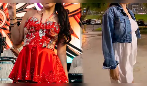Querida cantante de cumbia anuncia su embarazo elpopular.pe