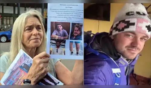 Madre de turista estadounidense desaparecido llega a Cusco y pide que no se detenga la búsqueda. elpopular.pe