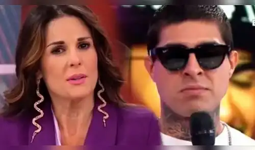 Rebeca Escribens se manda contra Paul Michael. elpopular.pe