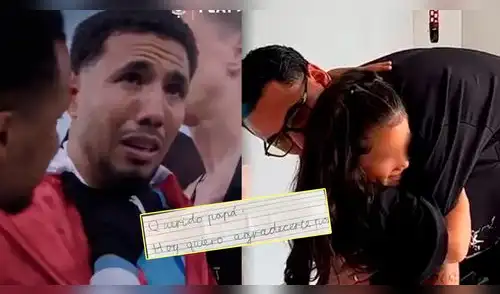 Sergio Peña se QUIEBRA al leer la desgarradora carta de su hija con Valery Revello por el Día del Padre: "Linda palabras" elpopular.pe