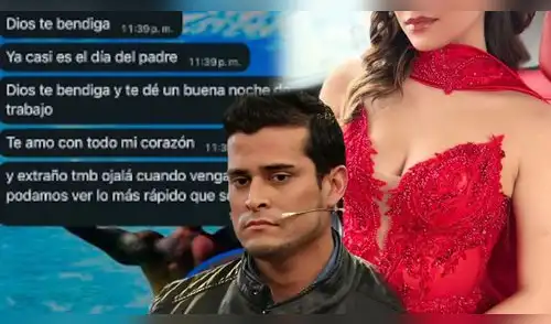 Hija mayor de Christian Domínguez enfurece con él por DIFUNDIR CHAT de ambos por el Día del Padre: "Sin mi autorización" elpopular.pe