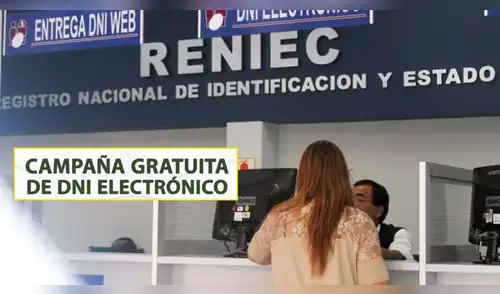 DNI GRATIS 2026 | Reniec anuncia CAMPAÑA ESPECIAL este 25 de junio: requisitos y sedes autorizadas. elpopular.pe