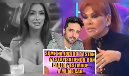 Magaly Medina ENCARA en vivo a Shirley Arica por carta notarial y la desmiente con AUDIOS sobre beso con su expareja elpopular.pe