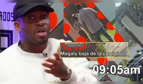 Jefferson Farfán muestra imágenes de Magaly Medina y expone que incumplió su servicio comunitario. elpopular.pe