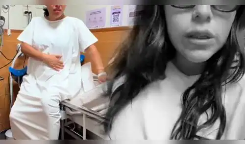 Tiktoker preocupa con su estado de salud. elpopular.pe