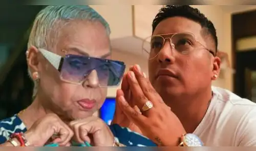 Lucía de la Cruz parcha a Luisito Caycho y niega ser madrina de su boda. elpopular.pe