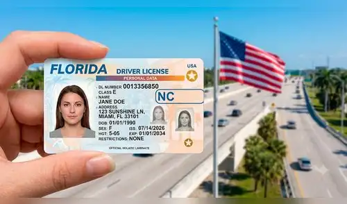 Este es el significado real del sello 'NC' en las licencias de Florida. elpopular.pe
