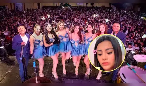 ¡SE ARMÓ EL ESCÁNDALO EN LA CUMBIA! Integrante de 'Son del Duke' saca la CARA por Thamara Gómez: ¿Qué dirán sus jefes? elpopular.pe