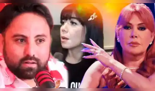 Reportero de Magaly Medina quedó fuera de su programa. elpopular.pe