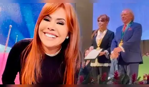 ¡REINA ABSOLUTA! Magaly Medina recibe importante RECONOCIMIENTO por su trabajo en televisión y lanza CONTUNDENTE mensaje sus detractores elpopular.pe