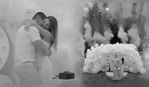 Cachaza y André Bankoff revela el sexo de su bebé. elpopular.pe