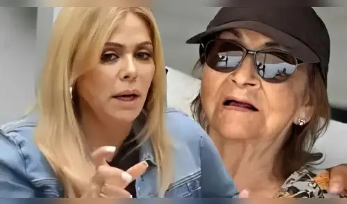 Gisela Valcárcel revela fuerte pelea con su madre. elpopular.pe