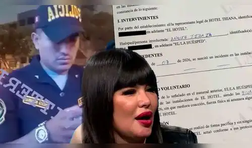 Angie Jibaja toma DESESPERADA medida tras ser ACUSADA de tener sustancias en hotel e intervención policial: "Constatación de..." elpopular.pe