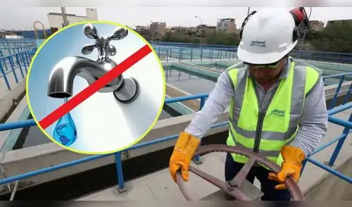 Sedapal revela qué distritos de Lima se verán afectados con el corte de agua programado para el lunes 27 de julio. elpopular.pe