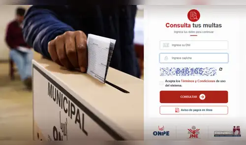 JNE habilita LINK OFICIAL para revisar si tienes MULTAS electorales antes de las Elecciones Municipales 2026. elpopular.pe
