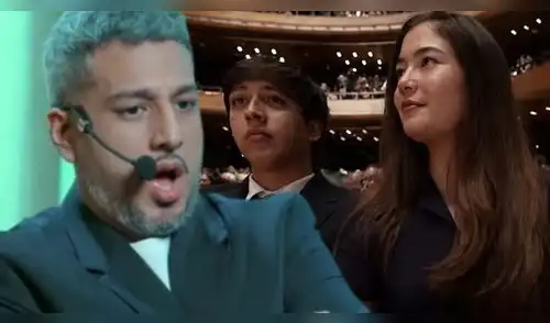 Ricardo Mendoza hace invitación al novio de Kyara Villanella en público. elpopular.pe