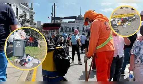 Impactante panorama tras la Parada Militar: avenida Brasil amaneció cubierta de basura. elpopular.pe