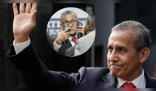 Este viernes 31 de julio, a horas de la noche, Ollanta Humala salió de la cárcel acompañado de sus abogados, Wilfredo Pedraza y Julio César Espinoza. elpopular.pe