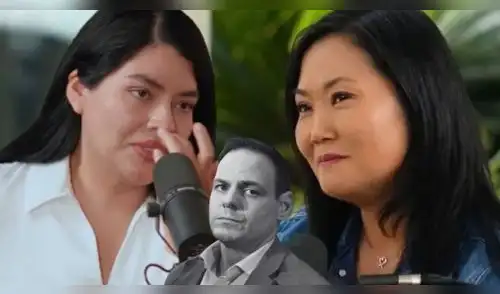 Usuarios advierten a Leslie Echevarría y recuerdan que Mark Vito le fue infiel a Keiko Fujimori. elpopular.pe