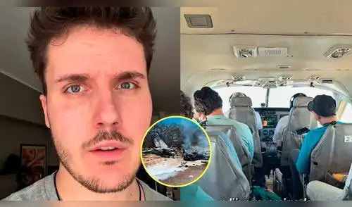¡SE SALVÓ DE MILAGRO! Influencer español da IMPACTANTE testimonio tras evitar viajar en la AVIONETA que se estrelló en Nasca elpopular.pe