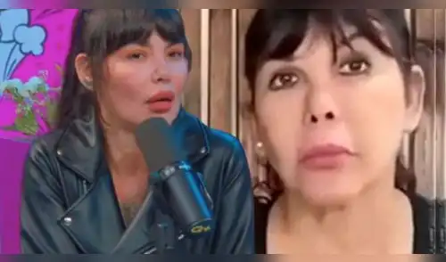 Angie Jibaja se pronuncia tras ser acusada de robarle el novio a su mamá. elpopular.pe