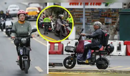 Los conductores de motocicletas eléctricas que invadan las ciclovías podrán recibir fuertes multas e incluso el internamiento de sus vehículos si incumplen la normativa. elpopular.pe