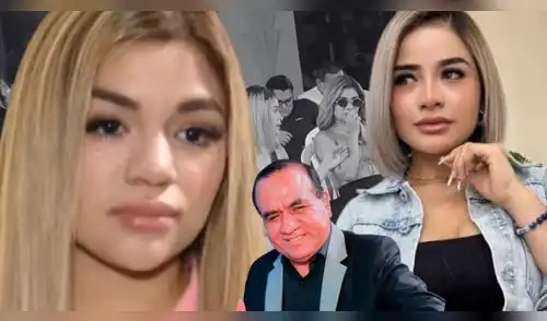 Mackeily Luján se hace viral al ver llorar a Naldy Saldaña delante de su agresor, César Sánchez. elpopular.pe