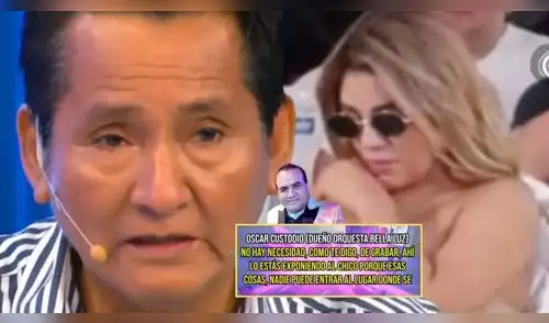 Óscar Custodio pide perdón a Naldy Saldaña, pero exponen audio donde le reclama por VIDEOS. elpopular.pe