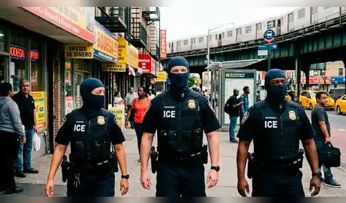 Nueva York permitirá que agentes del ICE si puedan CUBRIRSE EL ROSTRO. elpopular.pe