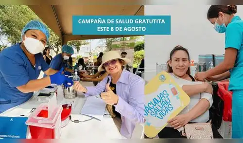 Municipalidad realizará campaña de salud GRATIS: medicina, vacunas y más servicios este 8 de agosto. elpopular.pe