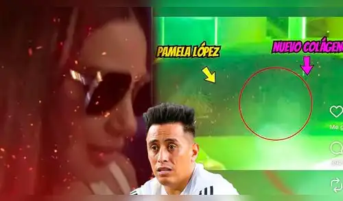 Pamela López es ampayada besando a otro hombre. elpopular.pe