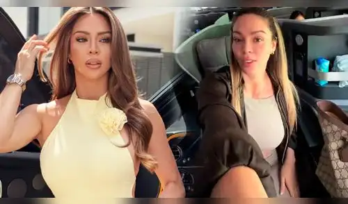 Sheyla Rojas sorprende al dejar el país. elpopular.pe