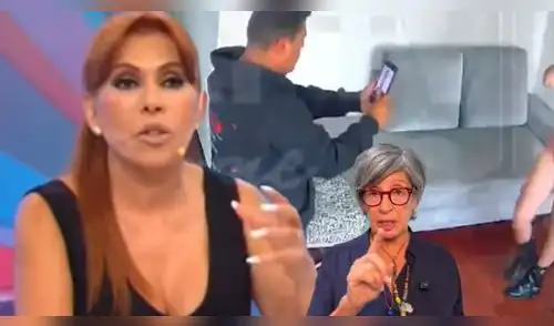 Magaly Medina reclama que Michelle Alexander no informara denuncia a tiempo. elpopular.pe