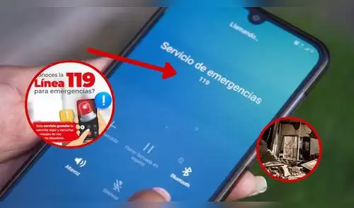 Emergencia en Perú: así funciona la Línea 119 para comunicarte con tus familiares tras un sismo. elpopular.pe