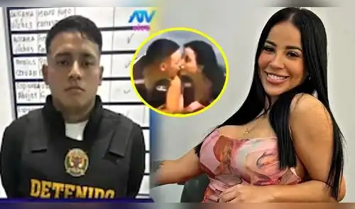 Magaly Medina reveló imágenes de Angye Zapata junto a Jorge Novoa y expuso detalles de la intervención policial. elpopular.pe