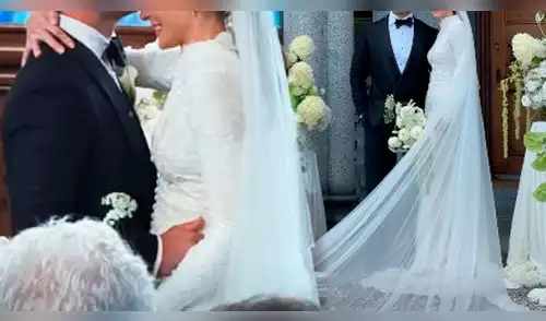 Famosa influencer tuvo una romántica ceremonia. elpopular.pe