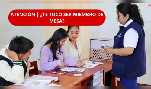Excusa para miembro de mesa ONPE: quiénes pueden solicitarla y cuál es el plazo para hacerlo. elpopular.pe