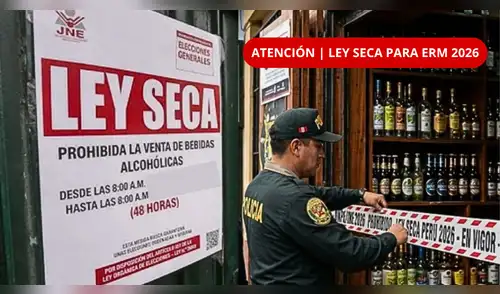 ¿Ya sabes cuándo comienza la Ley Seca por las elecciones? REVISA AQUÍ el horario. elpopular.pe