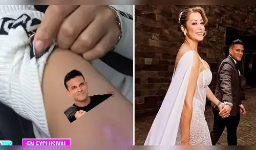 Karla Tarazona se hace TATÚAJE en honor a Christian Domínguez y el amor después de su boda elpopular.pe