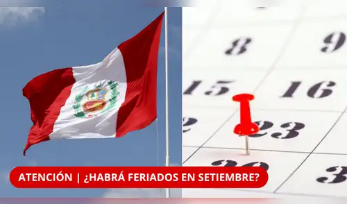 Revisa las fechas no laborables por región y los próximos feriados nacionales. elpopular.pe