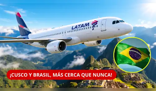 Cusco, por primera vez, tendrá vuelos directos a São Paulo desde marzo de 2027. elpopular.pe